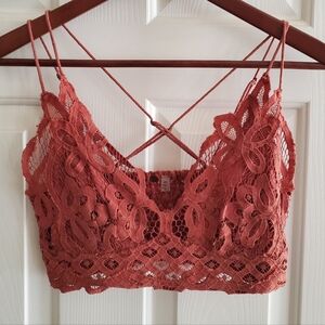 FREE PEOPLE Intimately FP One Adella Longline Bralette Size M
